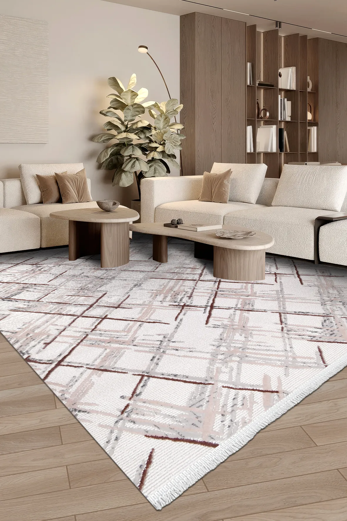 ARSİNA-RP15952-ÖZEL ÖLÇÜ,MODERN, YUMUŞAK DOKULU, KOLAY TEMİZLENEBİLİR